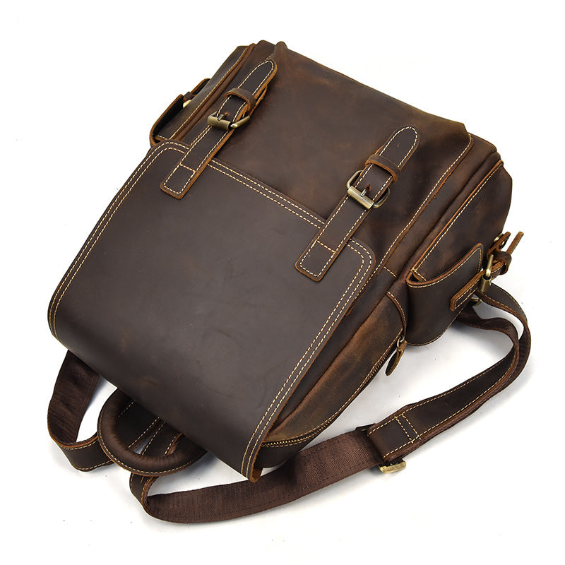 Nathan - Waterproof Leather Backpack